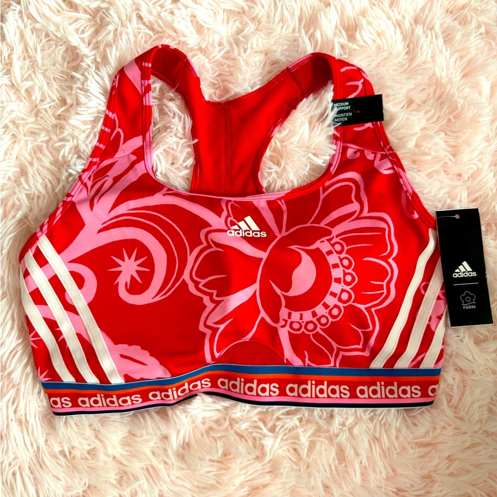 Adidas x FARMRio *NWT* 1X Sports Bra